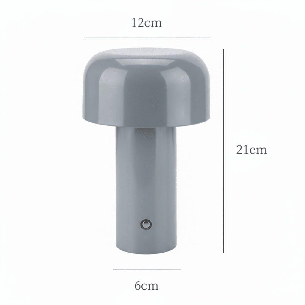 TOUCHGLOW Lámpara – Lámpara de mesa USB portátil para una iluminación elegante en la sala de estar