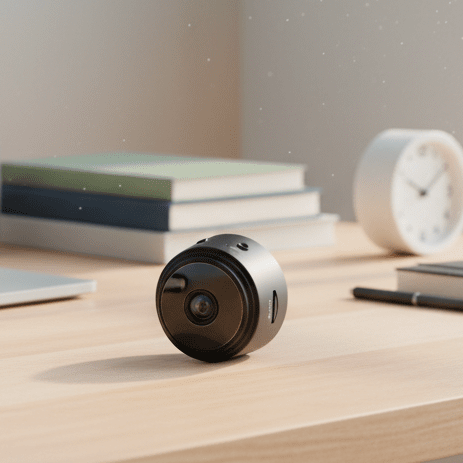 MINICAM 1080P – Cámara de seguridad compacta con visión nocturna y control por app
