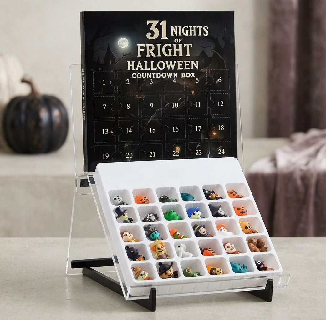 Calendario de Halloween para contar – 31 mini figuras para cada día de octubre
