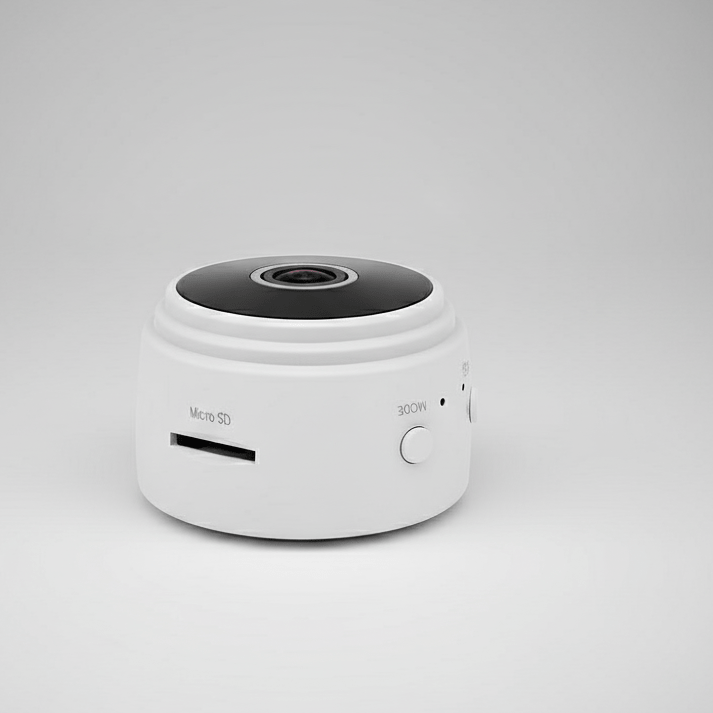 MINICAM 1080P – Cámara de seguridad compacta con visión nocturna y control por app
