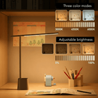 FOLDLITE – Lámpara de escritorio LED plegable e inteligente con batería y función de atenuación