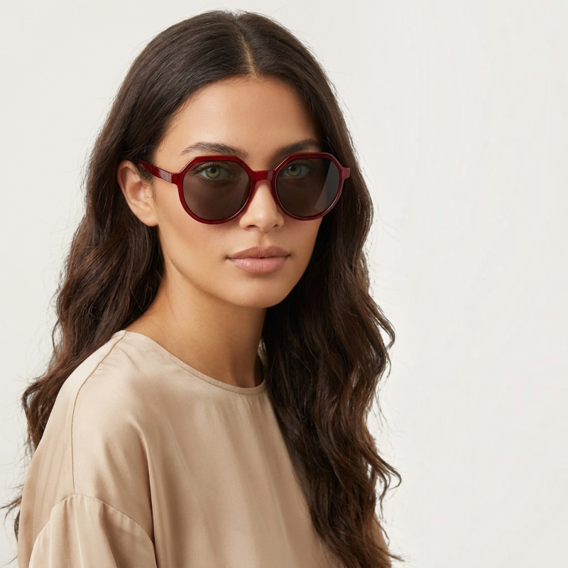 Gafas de sol redondas para mujeres