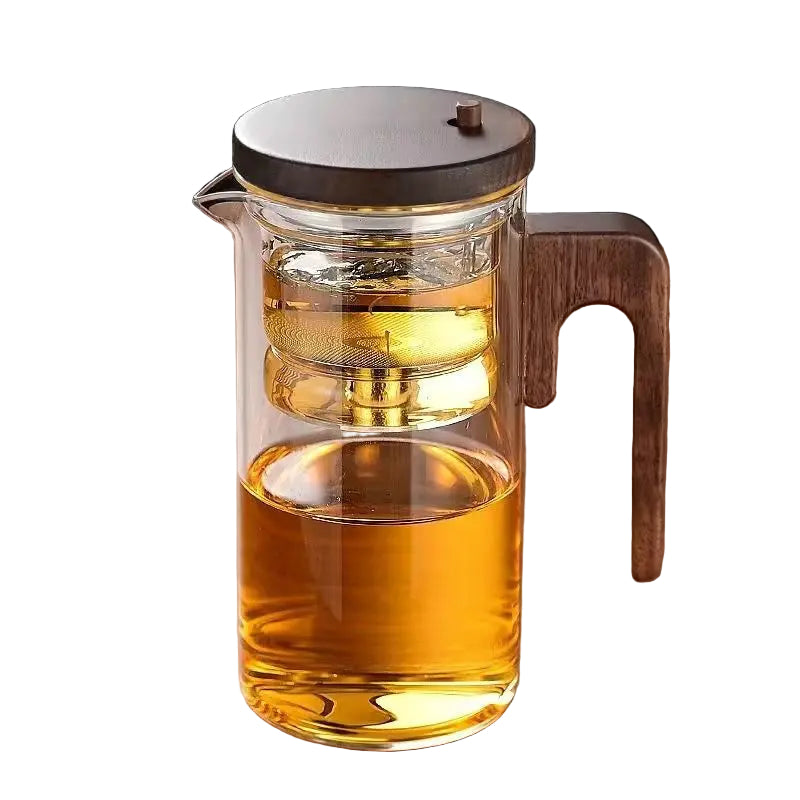 Tetera de Vidrio con Infusor para Té Suelto