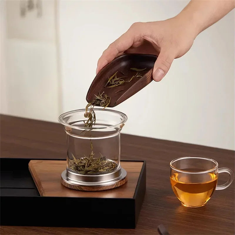 Tetera de Vidrio con Infusor para Té Suelto
