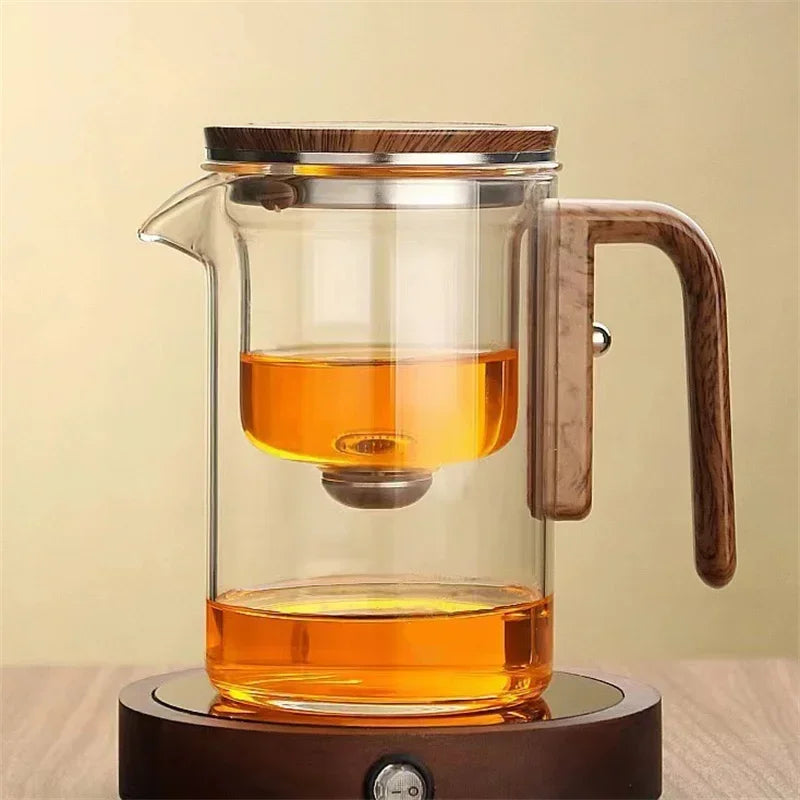 Tetera de Vidrio con Infusor para Té Suelto