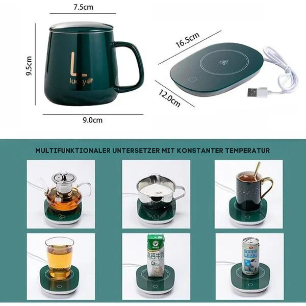 Taza Calentadora Inteligente - Control de Temperatura | 50% DESCUENTO