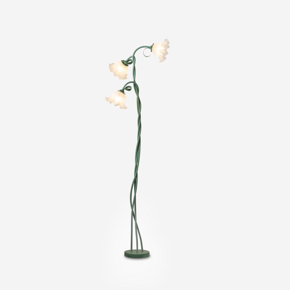 Bloomora | Lámpara de pie de diseño floreciente