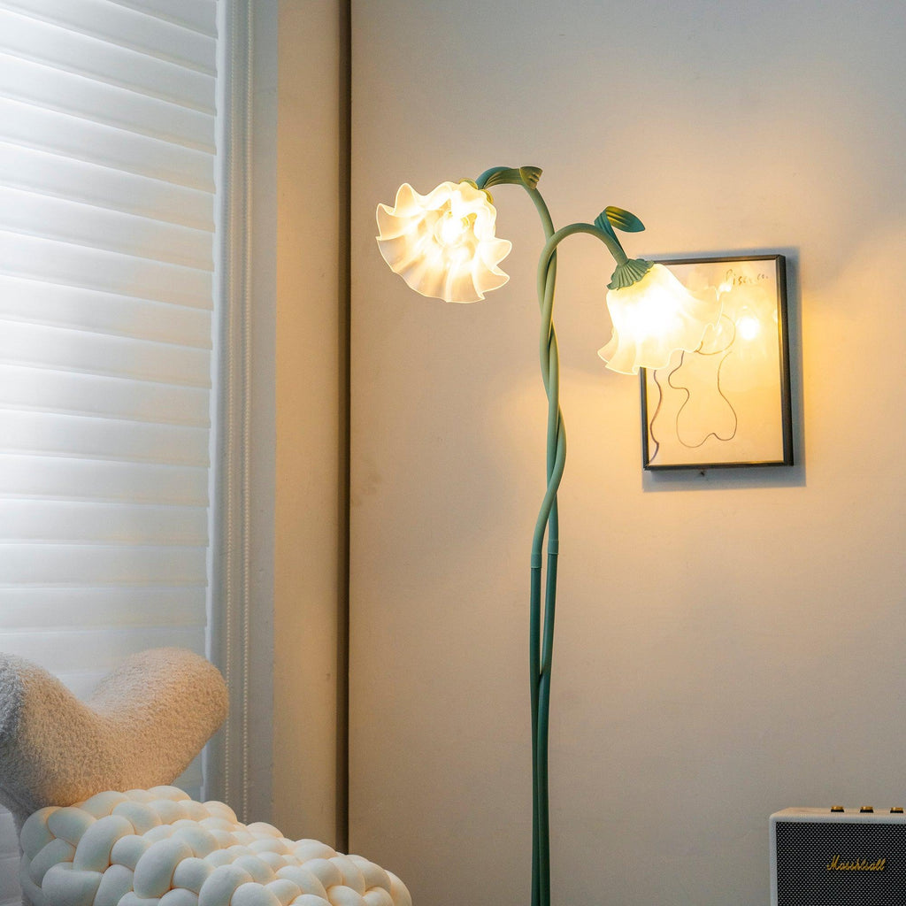 Bloomora | Lámpara de pie de diseño floreciente