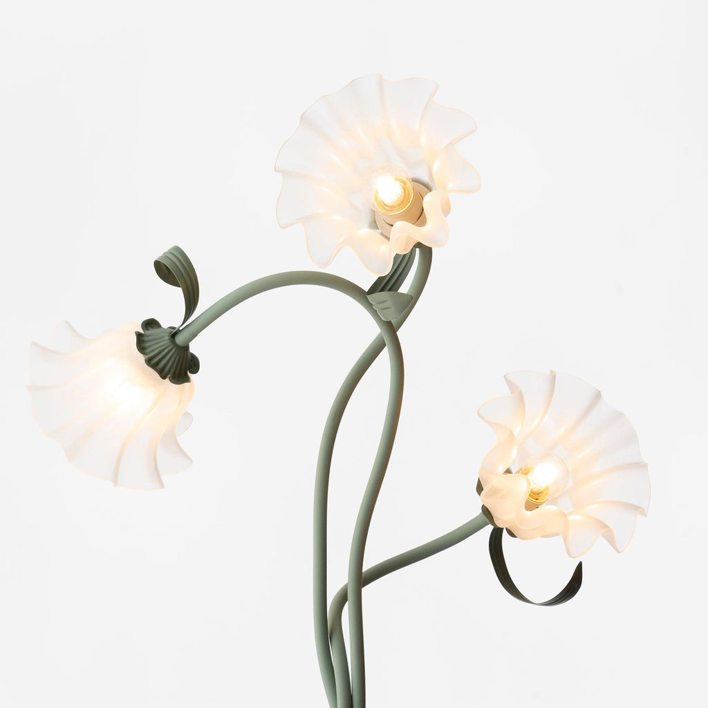 Bloomora | Lámpara de pie de diseño floreciente