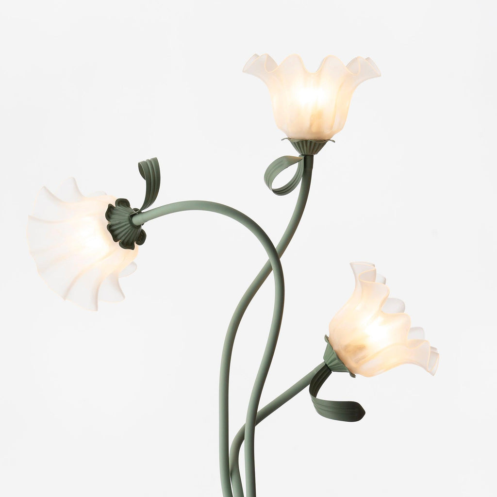 Bloomora | Lámpara de pie de diseño floreciente
