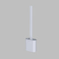 Cepillo de inodoro de silicona desmontable y flexible