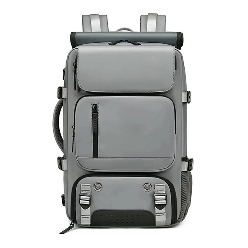 TRAVELMAX Pack – Gran mochila de viaje impermeable con puerto USB