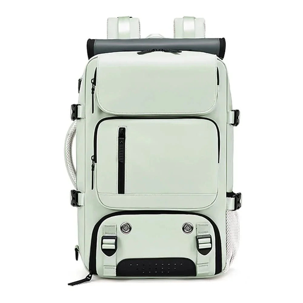 TRAVELMAX Pack – Gran mochila de viaje impermeable con puerto USB