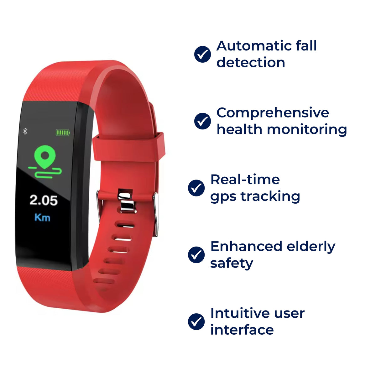 Reloj SeguroTrack para Personas Mayores – Monitoreo de Seguridad y Salud