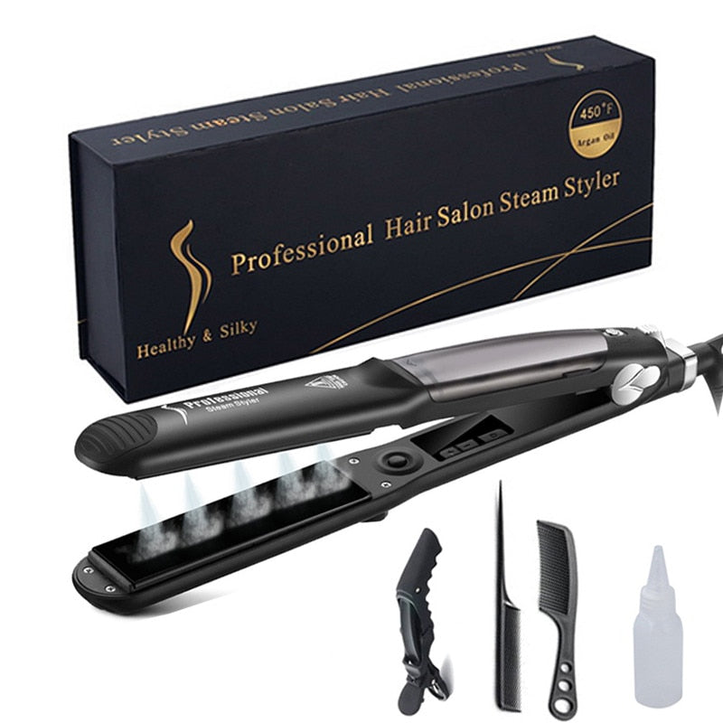 Alisador de Cabello de Vapor Cerámico
