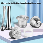 Cápsulas reutilizables para café crema (compatibles con Nespresso)
