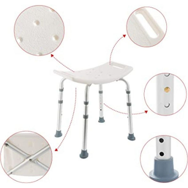 Taburete de Ducha Plegable