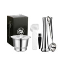 Cápsulas reutilizables para café crema (compatibles con Nespresso)
