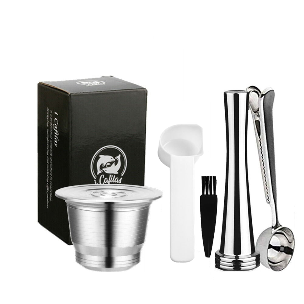 Cápsulas reutilizables para café crema (compatibles con Nespresso)
