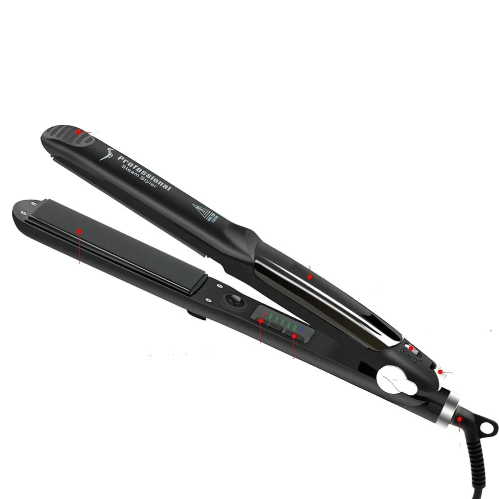 Plancha de Vapor Cerámica - Siempre cabello liso y perfecto