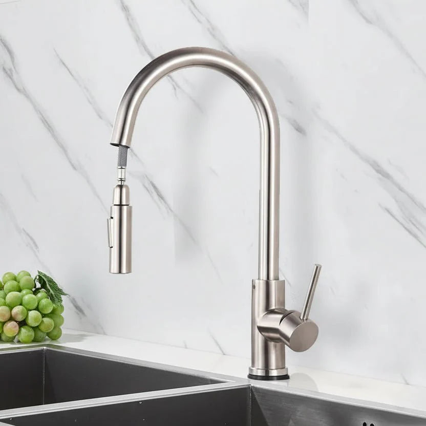 SILQUA – Grifo de cocina con sensor inteligente y caño extraíble