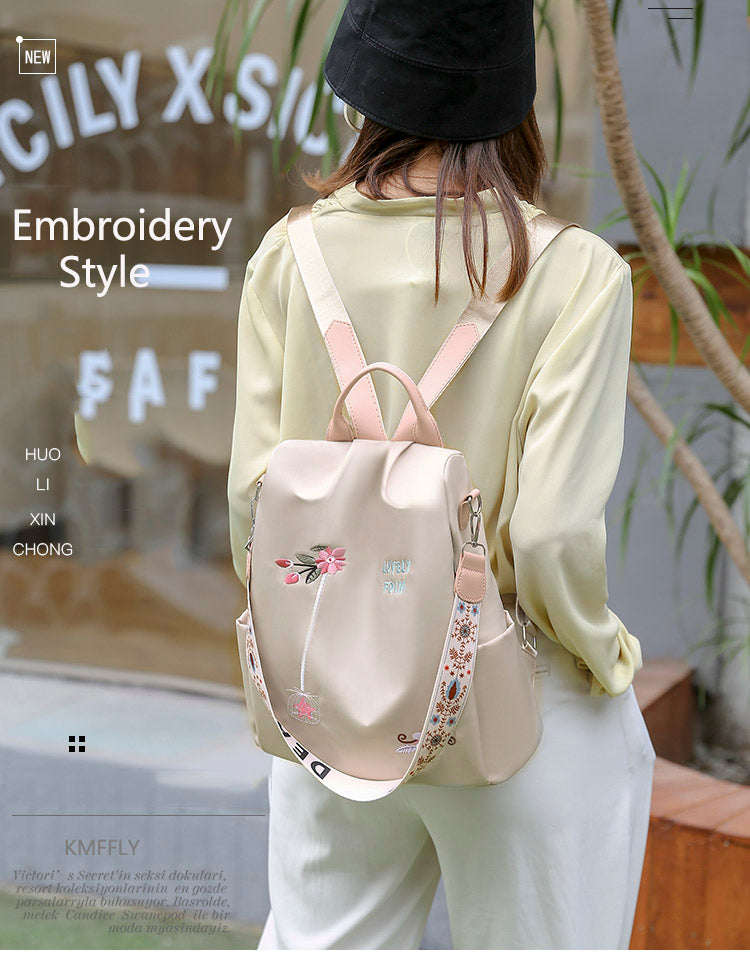 Mochila Oxford de Gran Capacidad Antirrobo