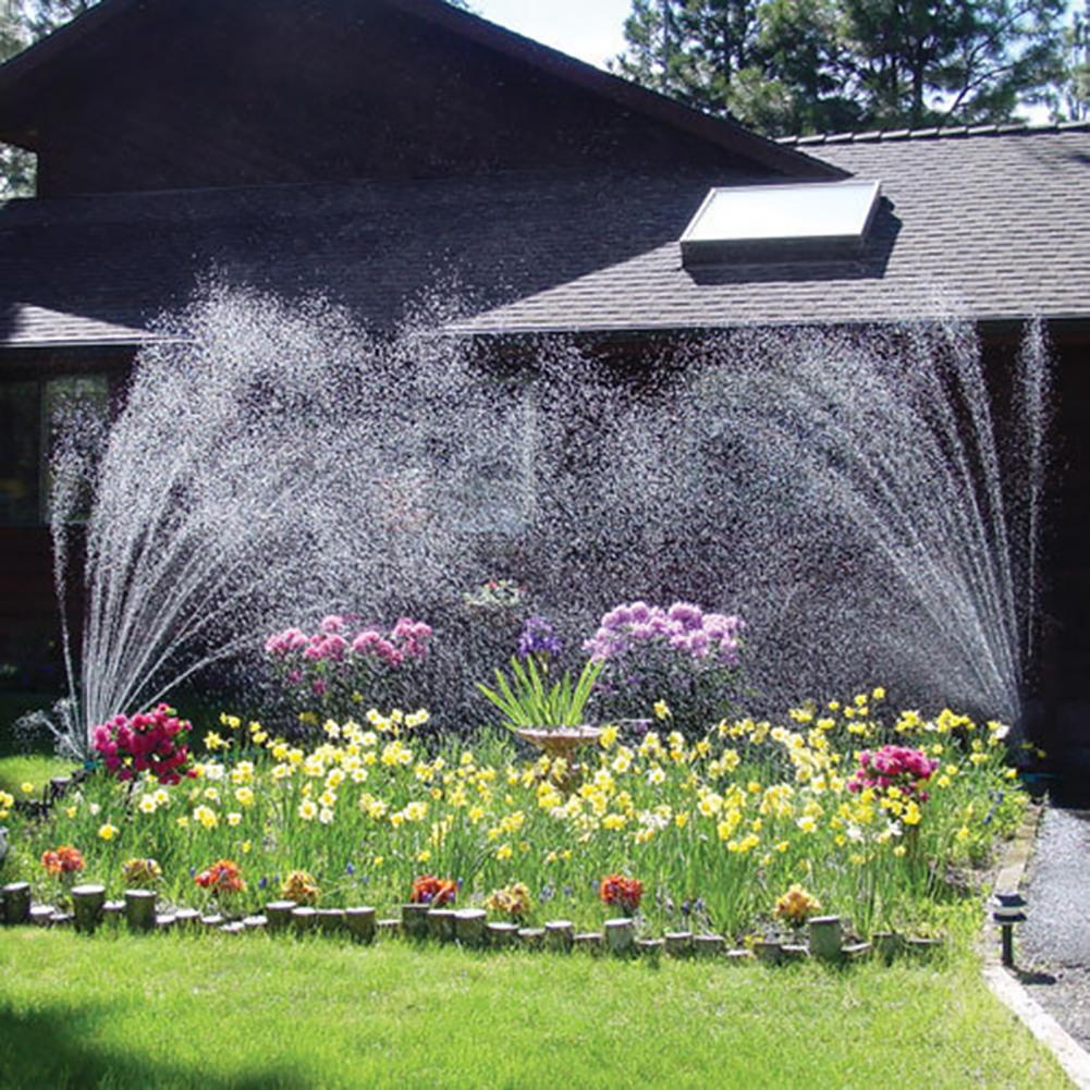 Sistema de Riego para Jardín 12 en 1 – Aspersor Ajustable con Riego de 360 Grados