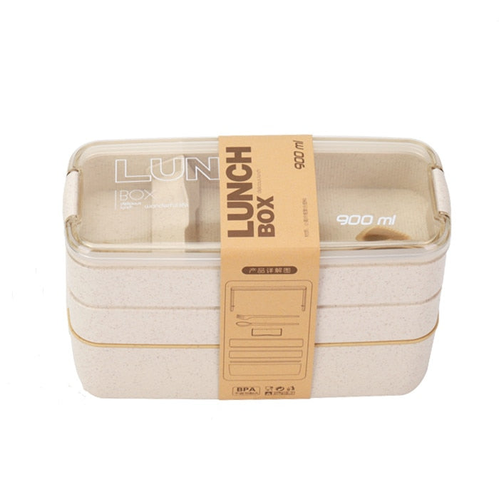 Caja Bento de 3 capas