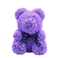 Osito de Peluche con Rosas Artificiales