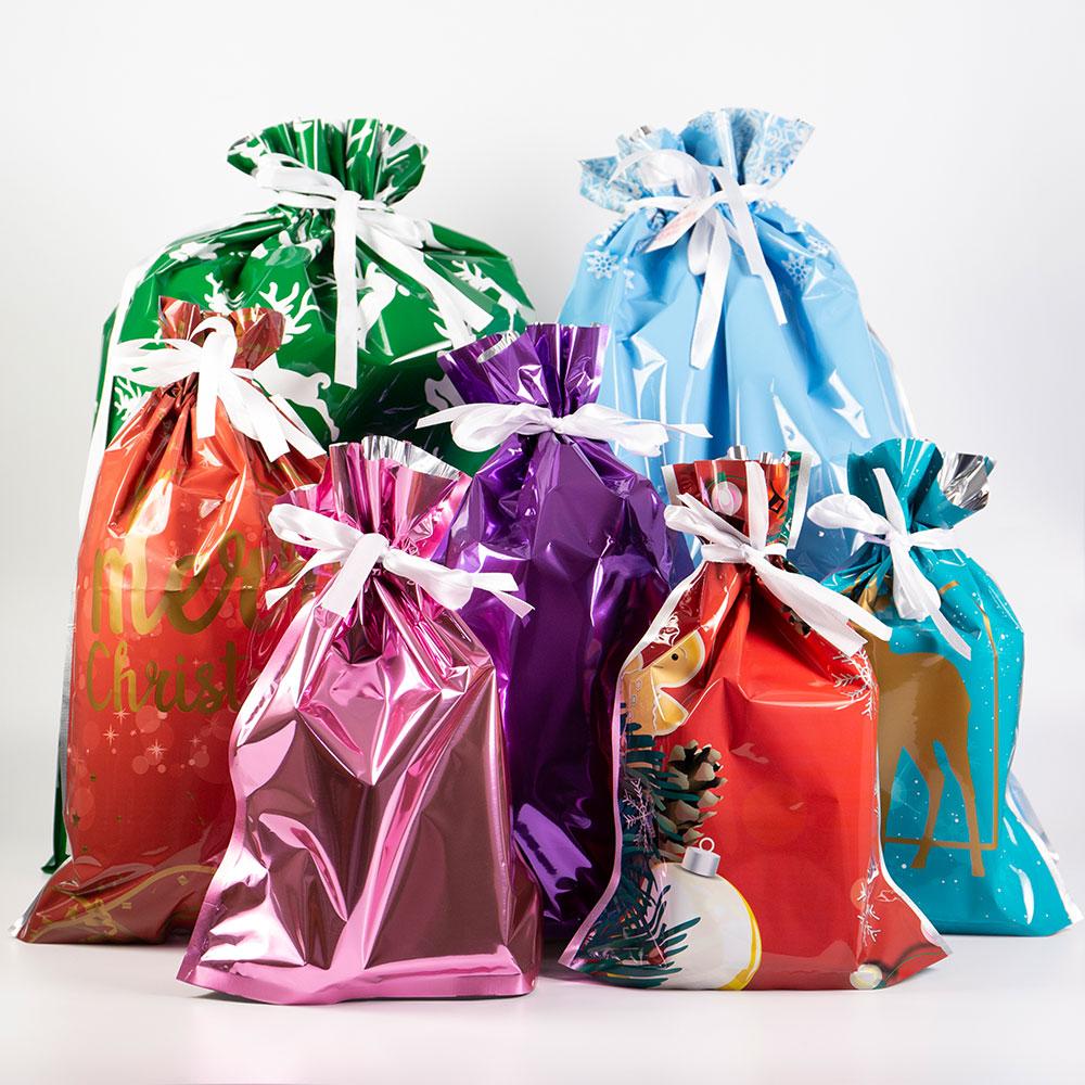 FestiveWrap - Bolsas de Regalo Festivas – ¡envuelve rápidamente sin tijeras ni cinta adhesiva | 50% DESCUENTO!