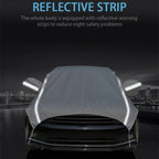 AutoVioro Funda de Auto Impermeable | Protección UV y Térmica | Resistente al Viento y Antirrobo | Tejido Nano-Oxford