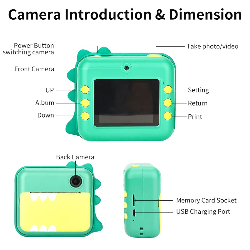 Cámara HD Instantánea para Niños
