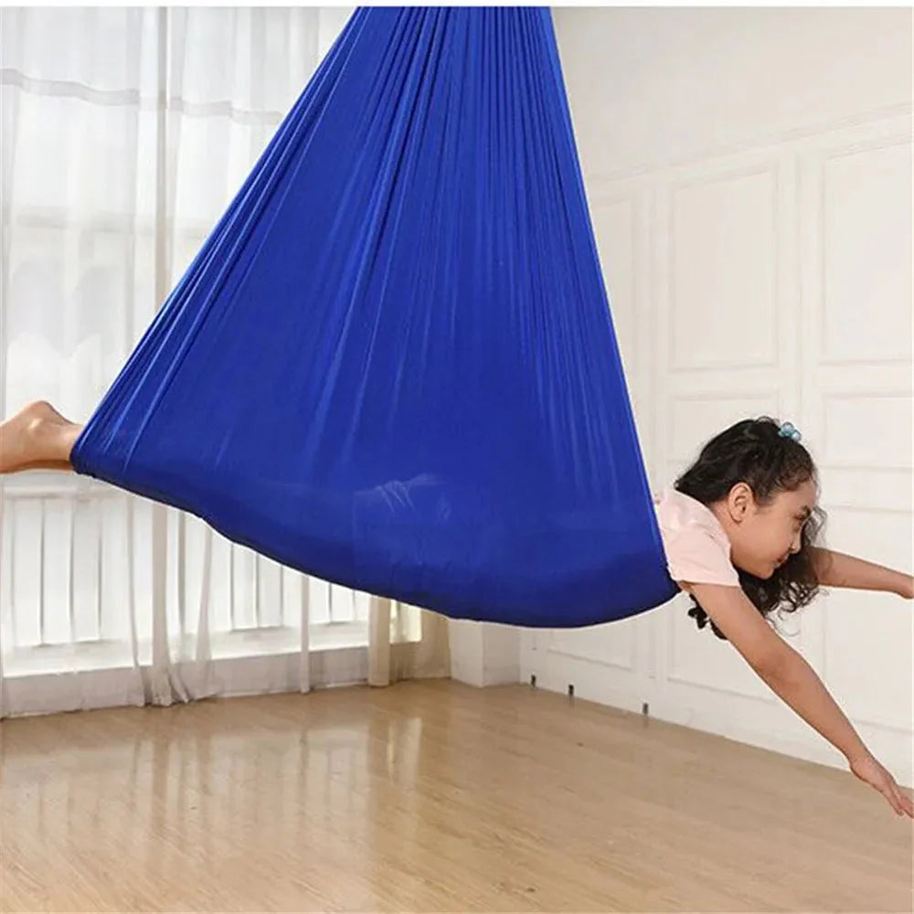 Hamaca terapéutica sensorial para niños – Hamaca interior relajante para enfoque y relajación
