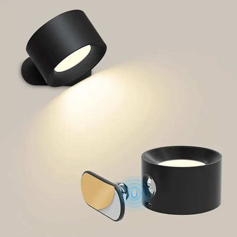 GLOW360 – Lámpara de pared LED inalámbrica y giratoria