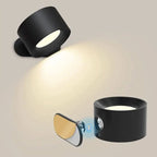 GLOW360 – Lámpara de pared LED inalámbrica y giratoria