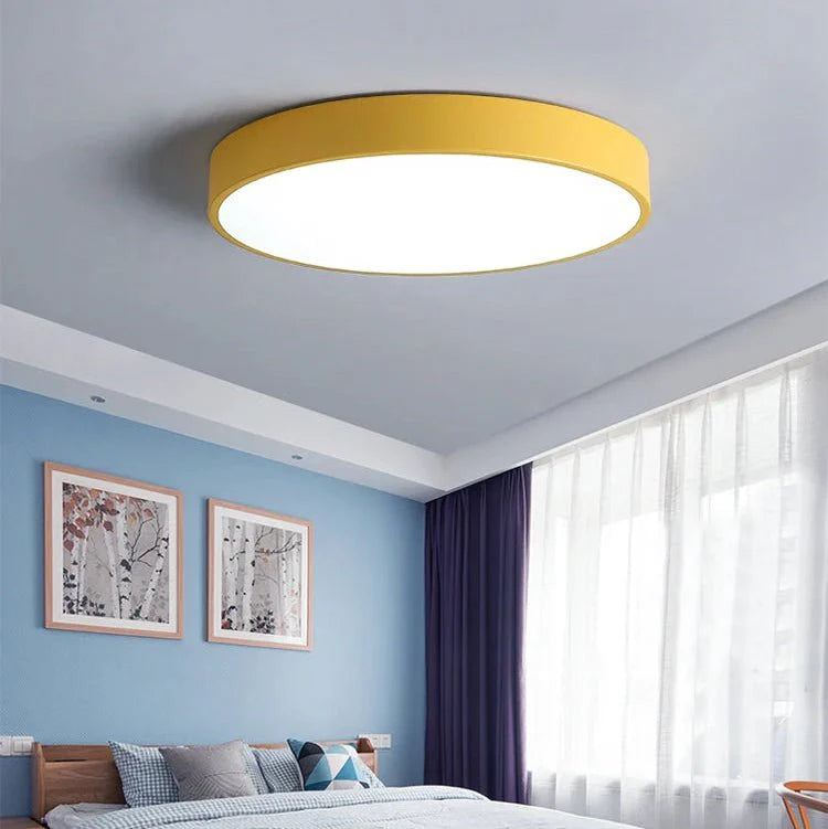 ETERNA LUXEROUND – Lámpara de techo LED redonda para espacios elegantes