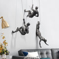 Kalsten | Escultura de pared ClimbArtis | Símbolo de fuerza y crecimiento | Hecho a mano de resina y alambre de hierro