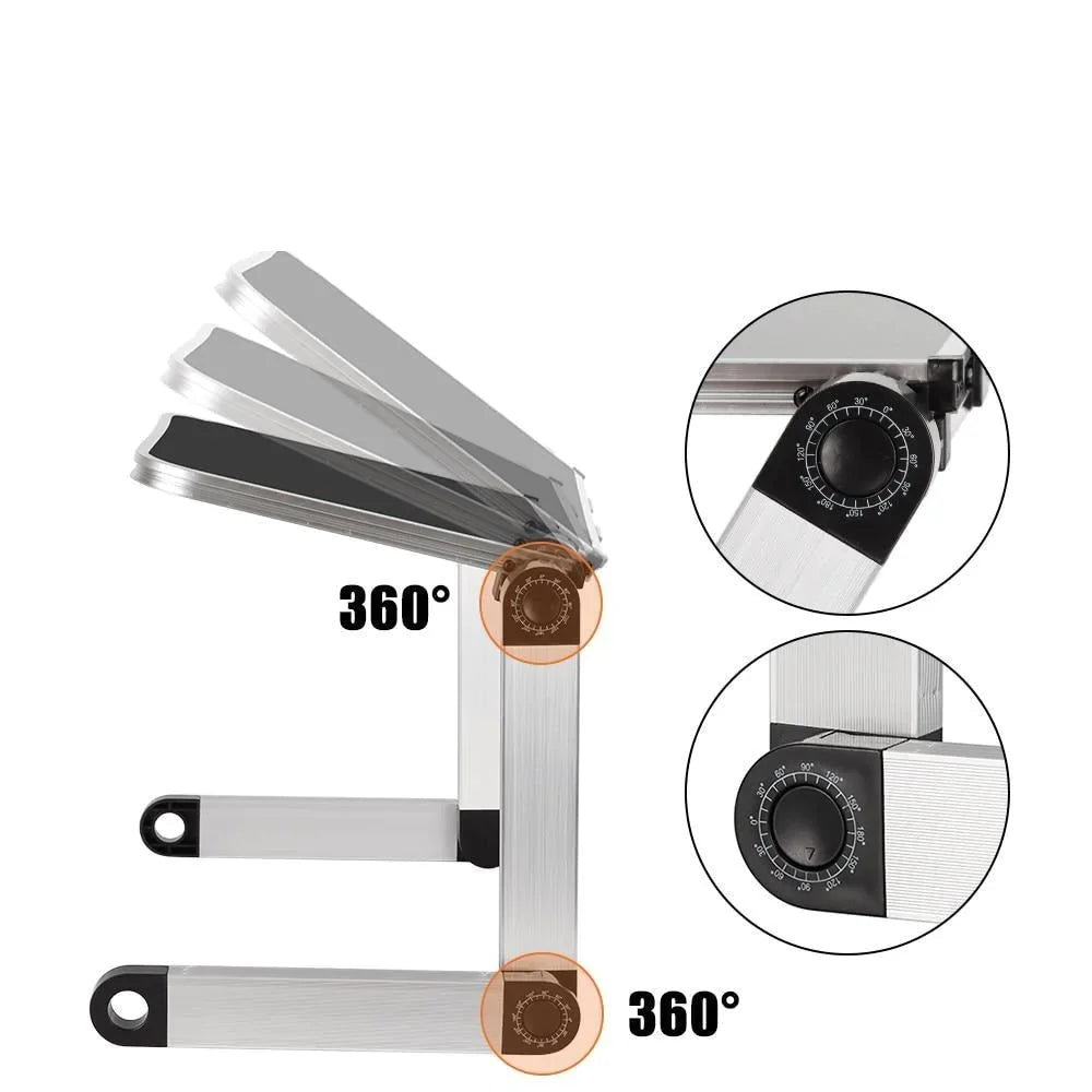 Soporte de Laptop Ajustable Ergonómico 360°
