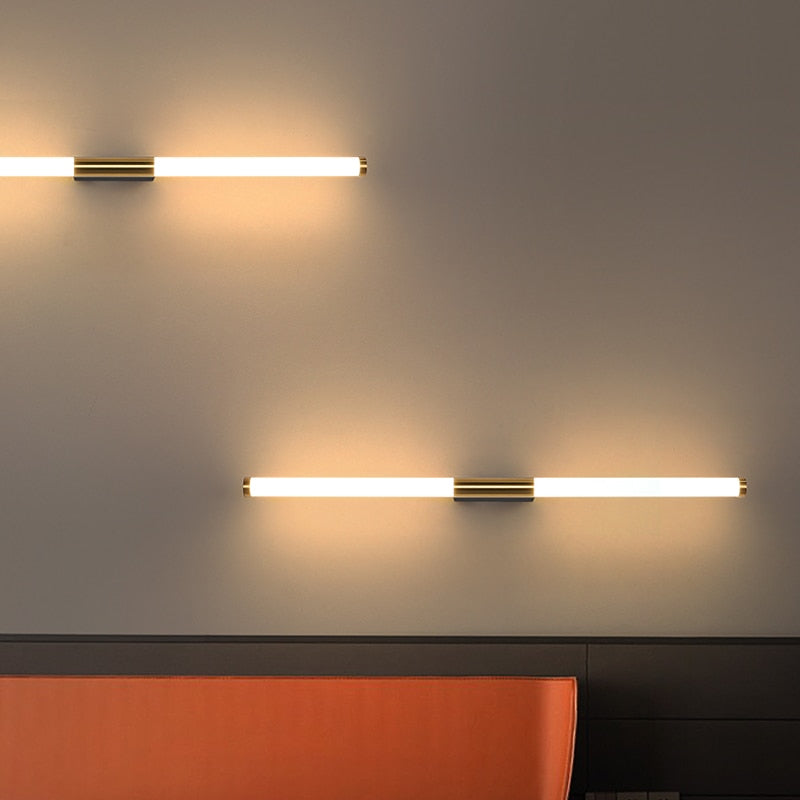 Aurora | Lámpara de pared LED moderna en forma de barra para el dormitorio