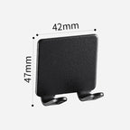 Skanto | Soporte para afeitadoras sin taladrar (1/2/3 piezas) – Estante de afeitado montado en la pared para baños de hombres