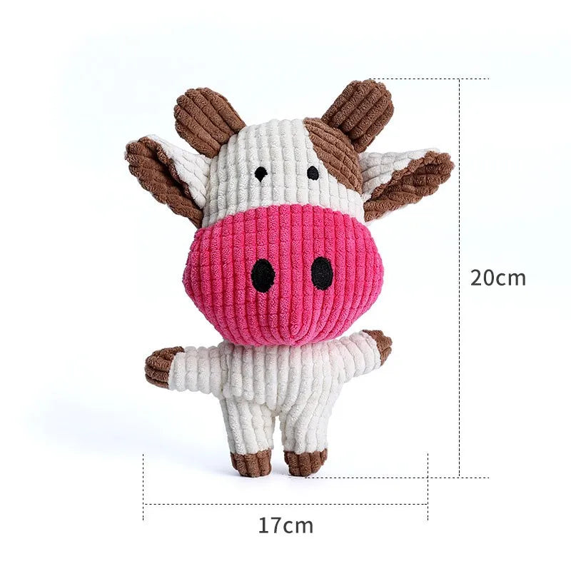 Juguete robusto para perros de peluche | Diseño resistente a mordidas y duradero | Varios modelos
