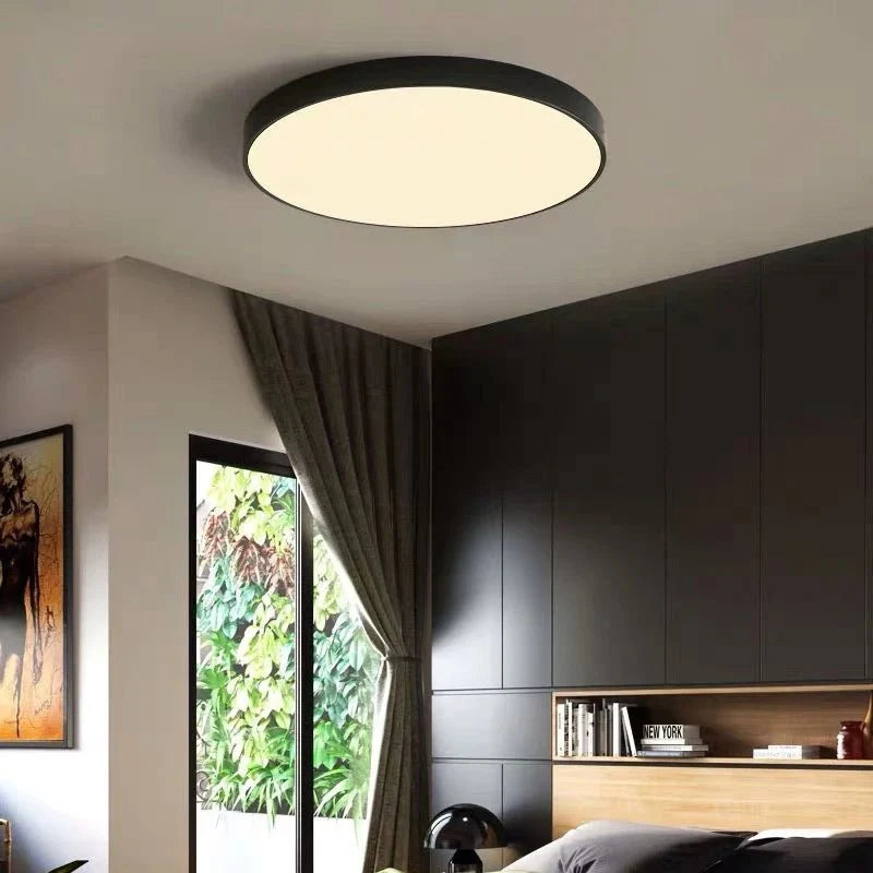 ETERNA LUXEROUND – Lámpara de techo LED redonda para espacios elegantes