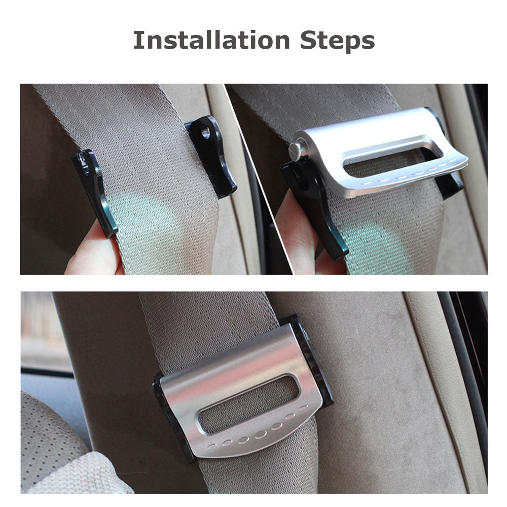 Kalsten | 2 Piezas Clips Ajustadores de Cinturón de Seguridad para Auto