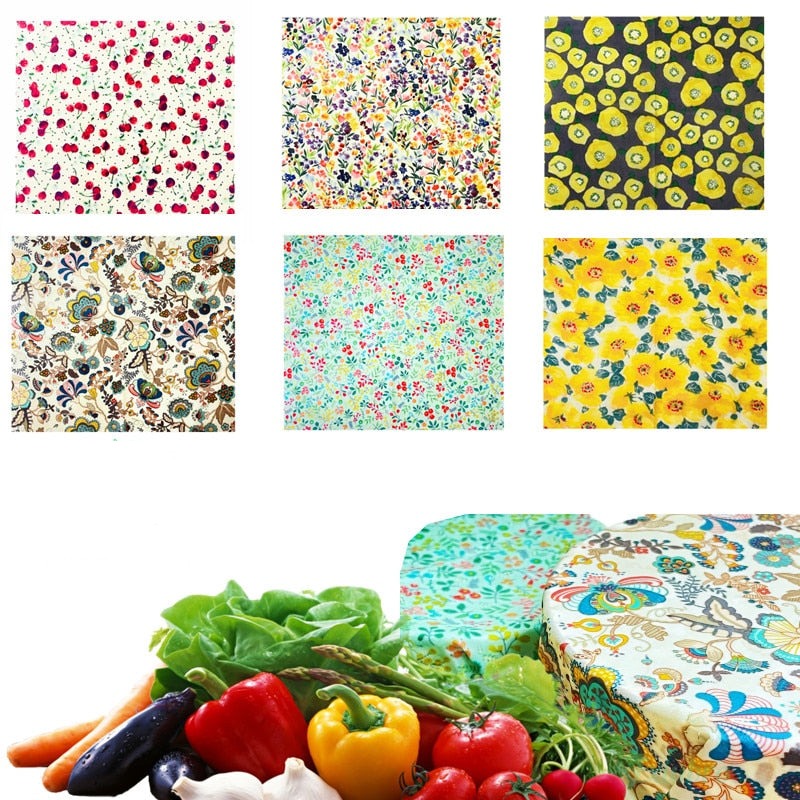 Envolturas de cera de abeja - set de 3