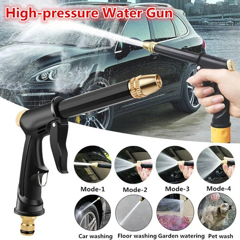 Pistola de Agua Ajustable de Alta Presión Portátil y de Fácil Limpieza