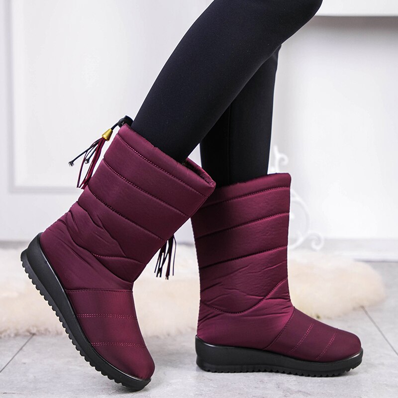 Botas de Invierno Super Cálidas y Suaves para Damas - Modelo 2025