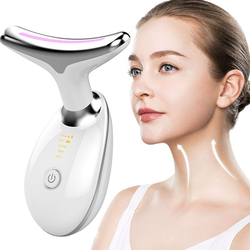 Masajeador Facial y de Cuello con Fototerapia