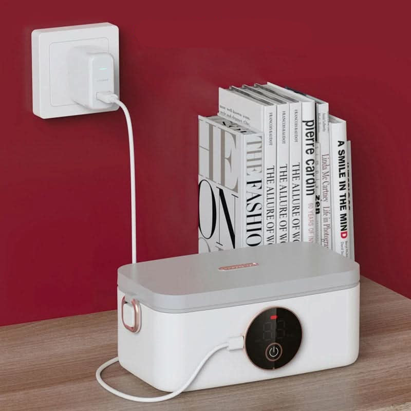 FOODWARM - Lonchera Eléctrica Inalámbrica Batería de 16000mAh 5 Niveles de Calentamiento