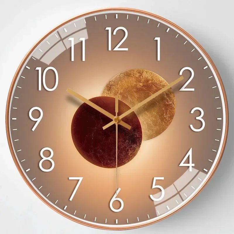 TICKLESS – Horloge murale silencieuse avec cadran minimaliste et finition élégante