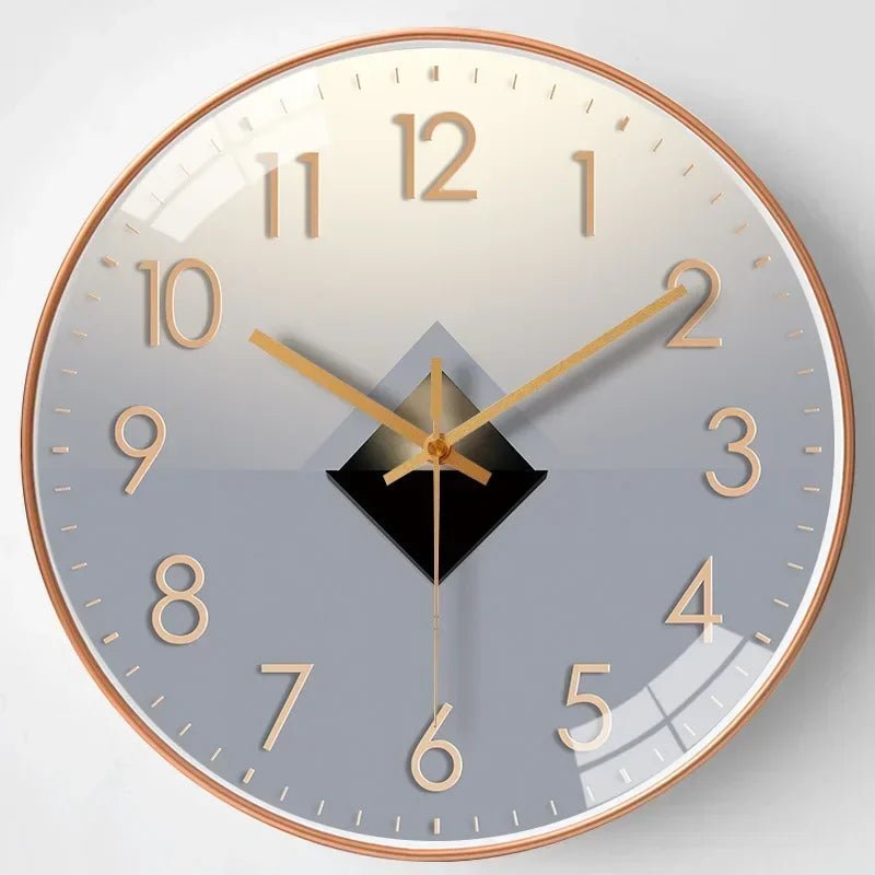 TICKLESS – Horloge murale silencieuse avec cadran minimaliste et finition élégante